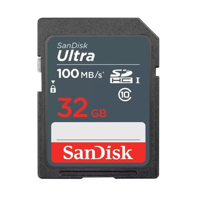 SANDISK Ultra เมมโมรี่การ์ด SDHC 32 GB รุ่น SDSDUNR-032G-GN3IN
